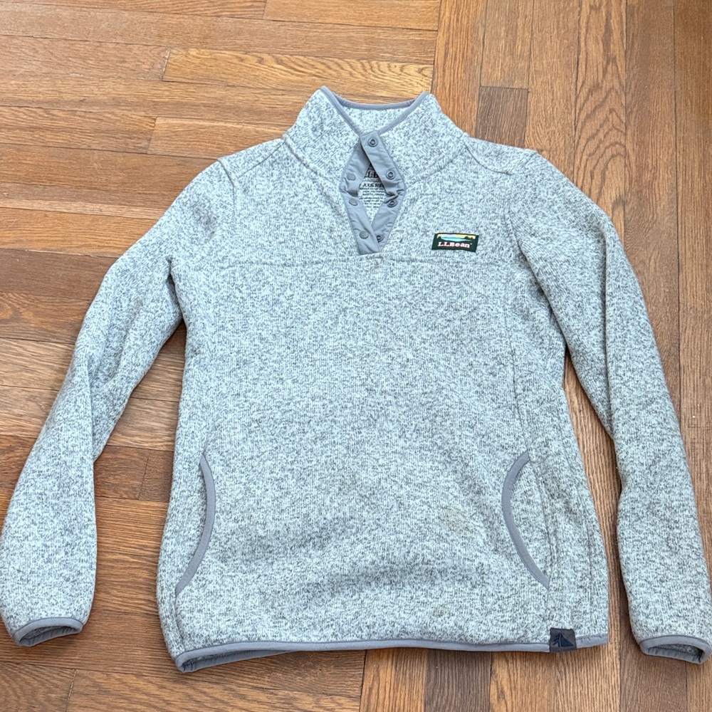 Women's L.L.Bean Sweater Fleece Pullover XXS